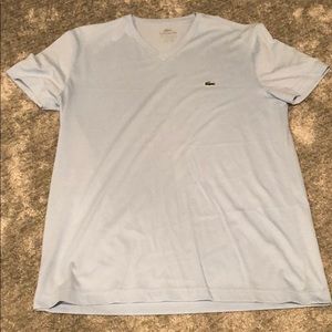 Baby blue Lacoste T shirt